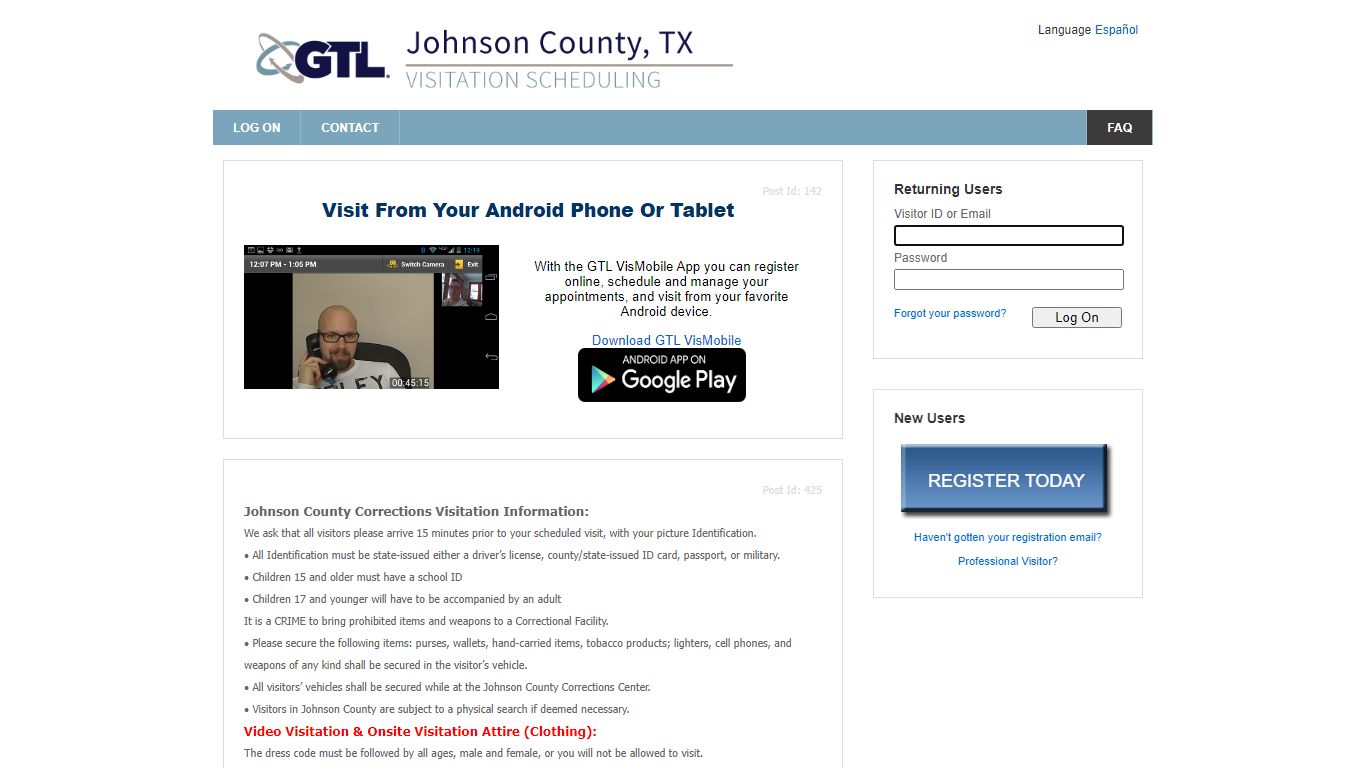 GTLVisitMe - ViaPath Visitor Web 8.0